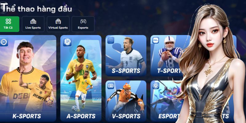 Thể thao và Esports được nhiều thành viên lựa chọn